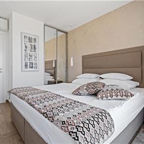 5 bedroom beachfront villa with heated pool near Omis, sleeps 9